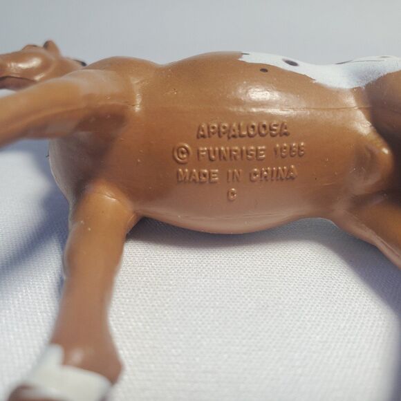 Funrise Horse Figures Play Farm Animal Toy Vintage Lot - Picture 6 of 11